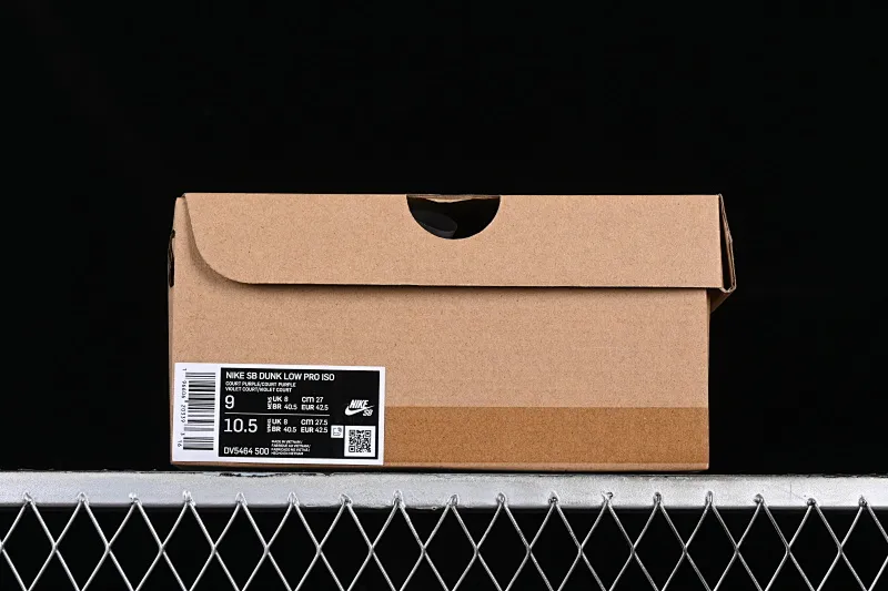 All categories Nk SB Dunk series Nk SB Dunk Low low-top sneakers M version pure original Nk SB Dunk Low Pro ISO "Purple Suede" wicked purple color SB low-top casual sneakers DV5464-500
